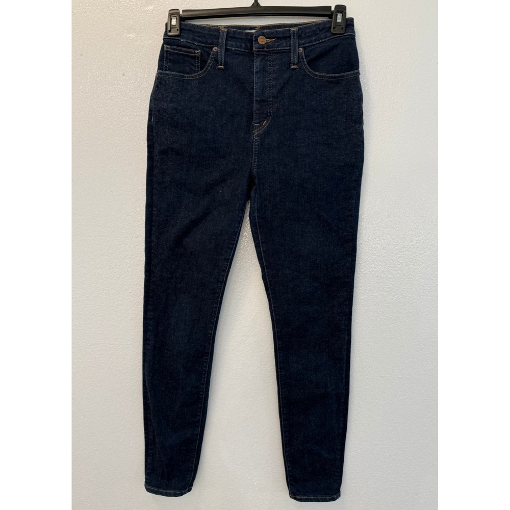 Madewell Curvy High Rise Skinny Jeans Size 29 / 29" Inseam Dark Wash